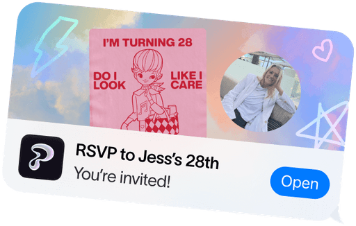 RSVP notification