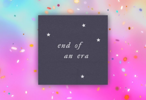End of an era invite