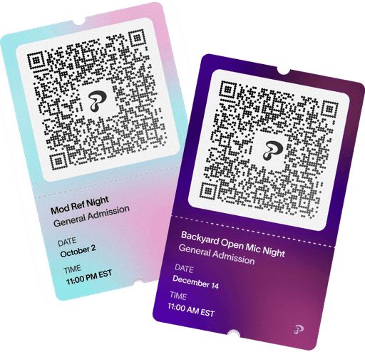 QR tickets